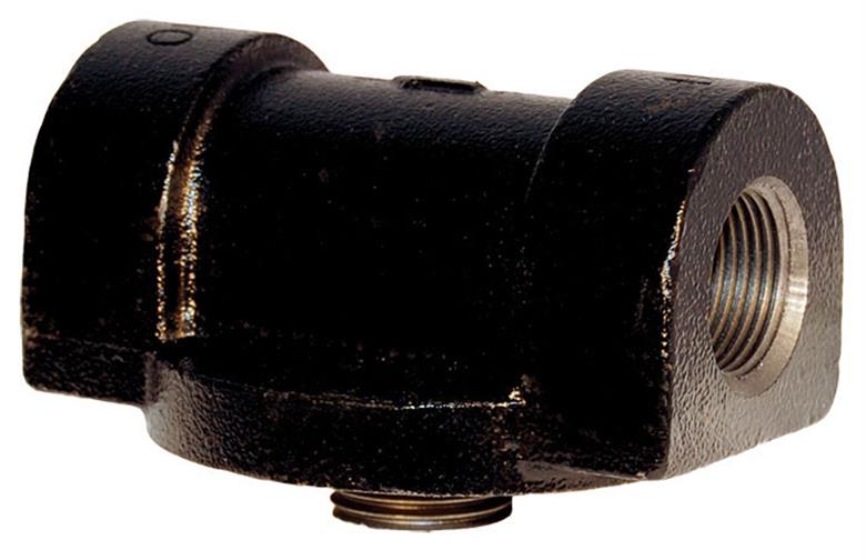 Cim-Tek | 50003 | NPT Cast Iron Fuel Filter Adaptor | 3/4