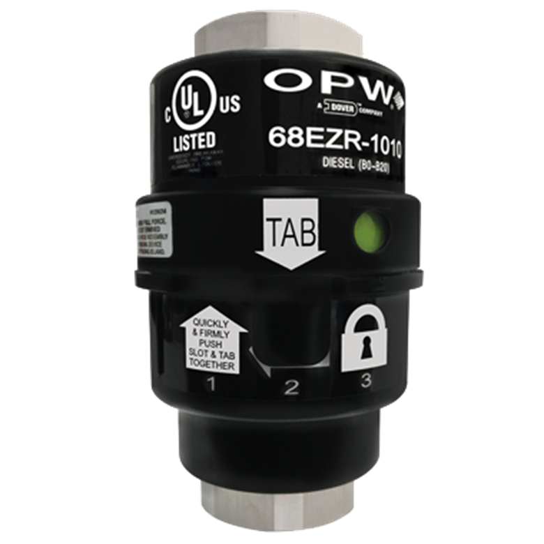 OPW | 68EZR-1010 | Dry Reconnectable Breakaway | 1