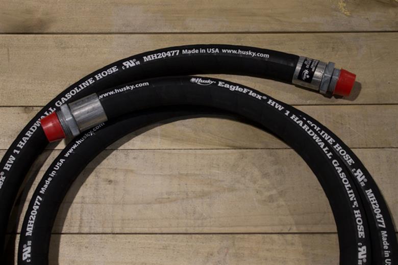 Husky | CP16HW10L | EagleFlex Hardwall Hose Zinc Couplings (Black) | 1