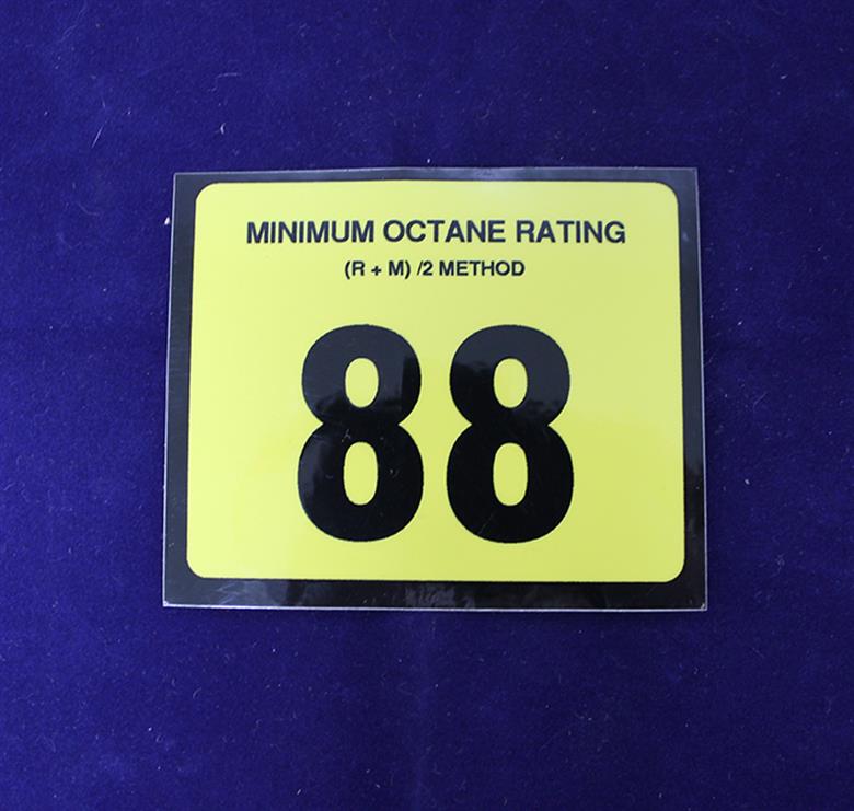 88 Octane Sticker | Advantage | Individual