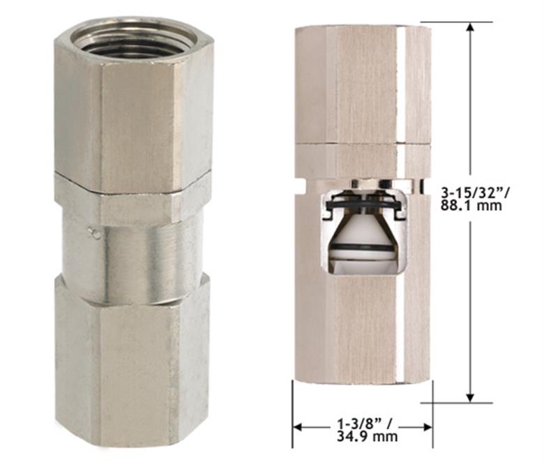 Husky | 6273 | E85 Non-Reconnectable Safe-T-Break Breakaway | 3/4